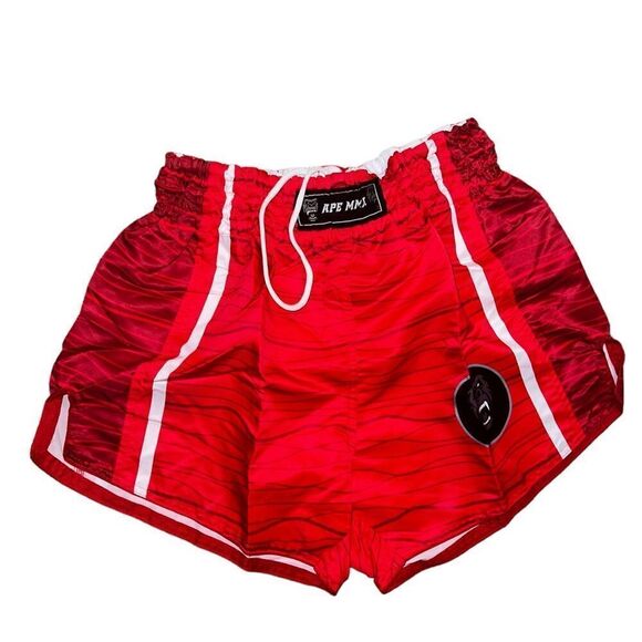 MMA Fight Kick Boxing Shorts UFC Cage Fight Retro Grappling Muay size S New - Picture 4 of 12